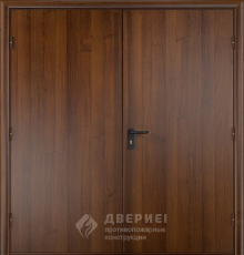 Противопожарная дверь с МДФ накладкой - фото