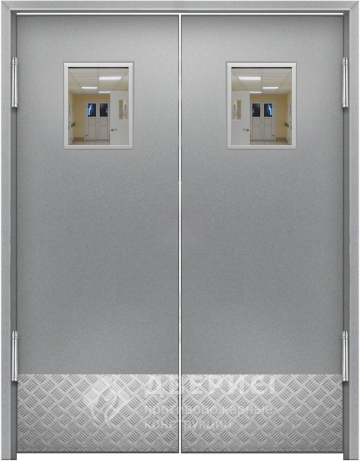 Маятниковая противопожарная дверь №10