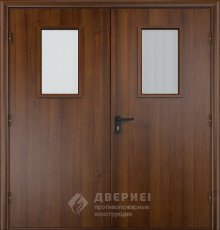 Противопожарная дверь с МДФ - фото