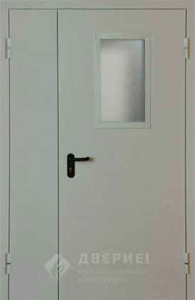 Двери противопожарная остекленная
