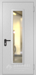 Одностворчатая огнестойкая дверь с выпадающим порогом №4