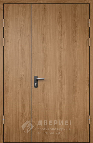 Глухая противопожарная дверь с терморазрывом №26