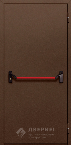 Дверь противопожарная 90 минут с антипаникой