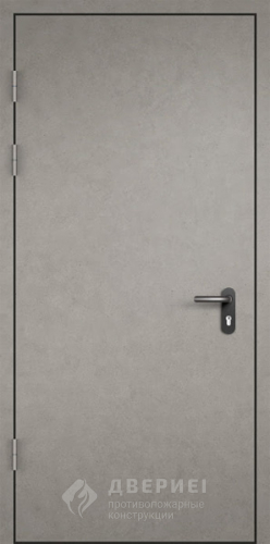 Противопожарная дверь МДФ с выпадающим порогом №17 фото
