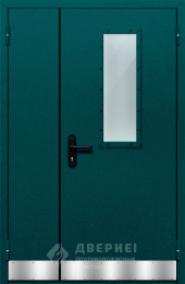 Противопожарная дверь «Полуторная с отбойником №31»