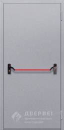 Одностворчатая дымогазонепроницаемая дверь - фото